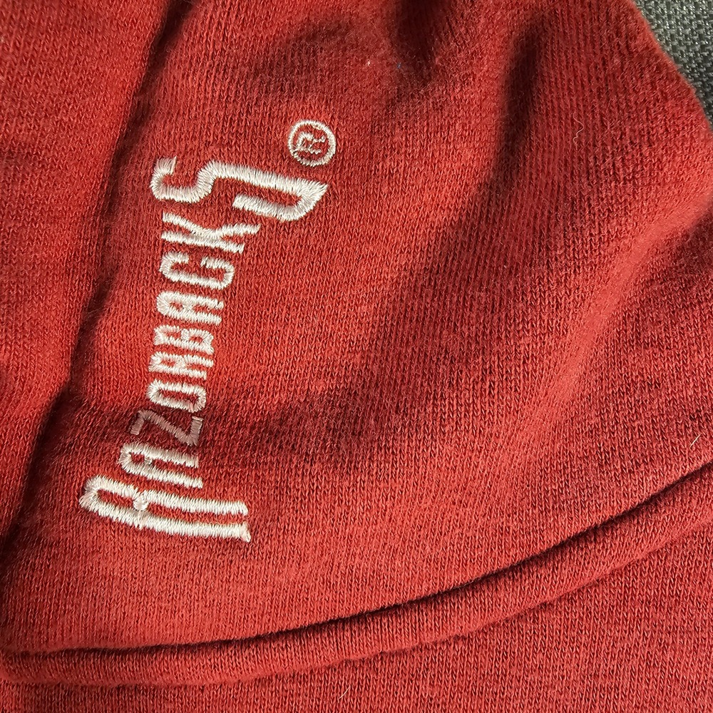Stadium Athletics Arkansas Razorbacks Hoodie Red Mens Medium Distressed NCAA - Picture 4 of 9